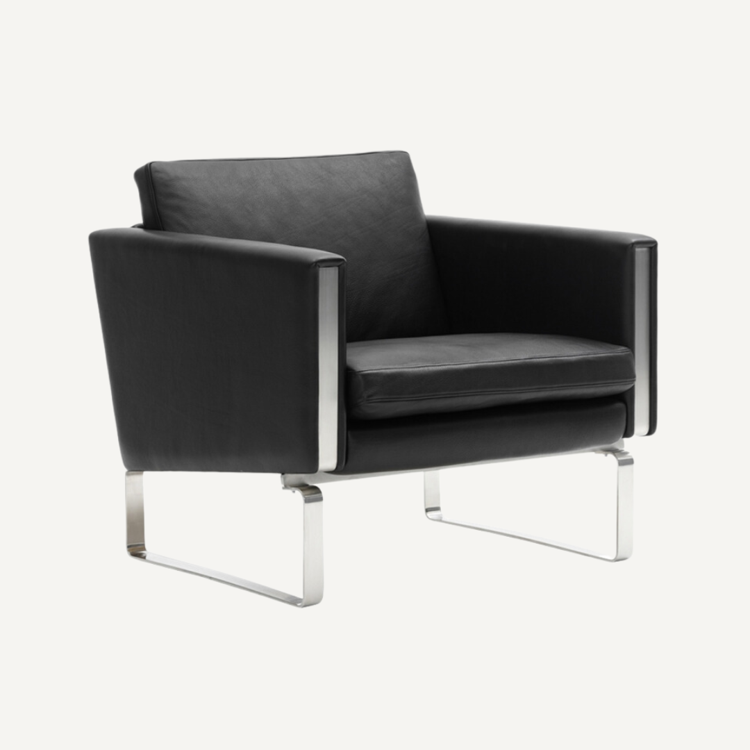 Trapeze armchair