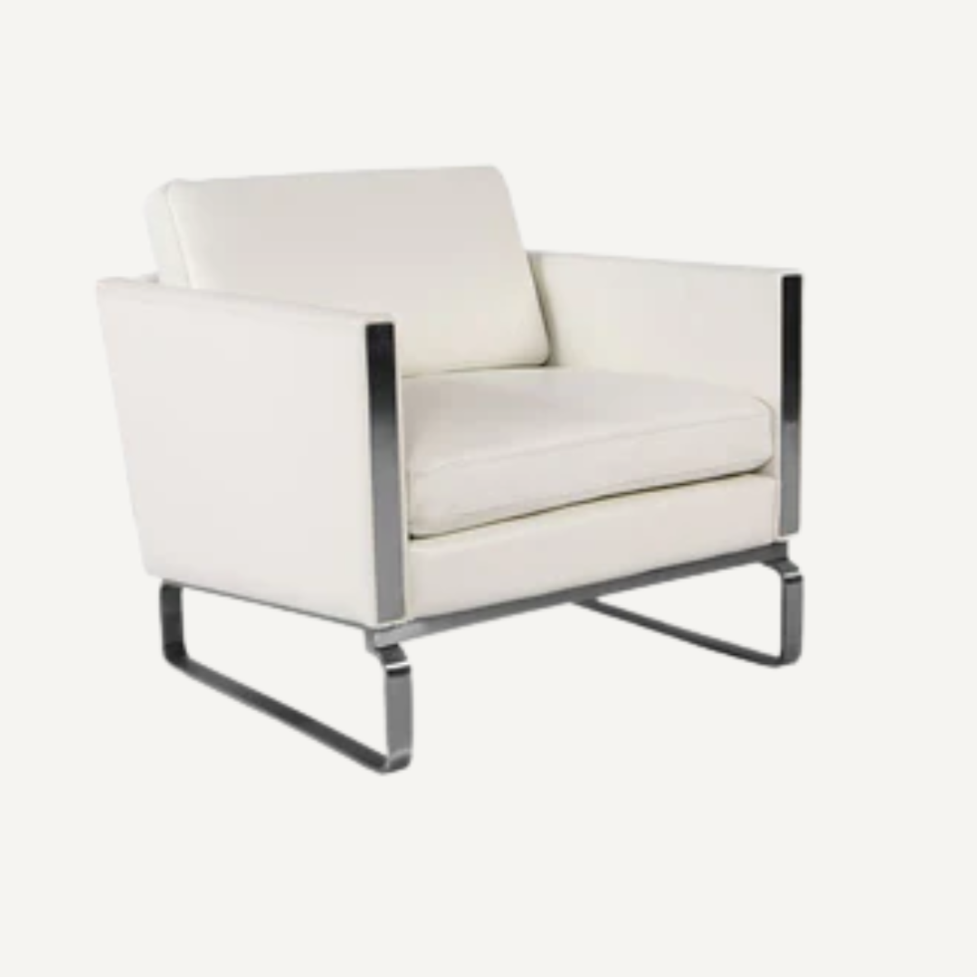 Trapeze armchair