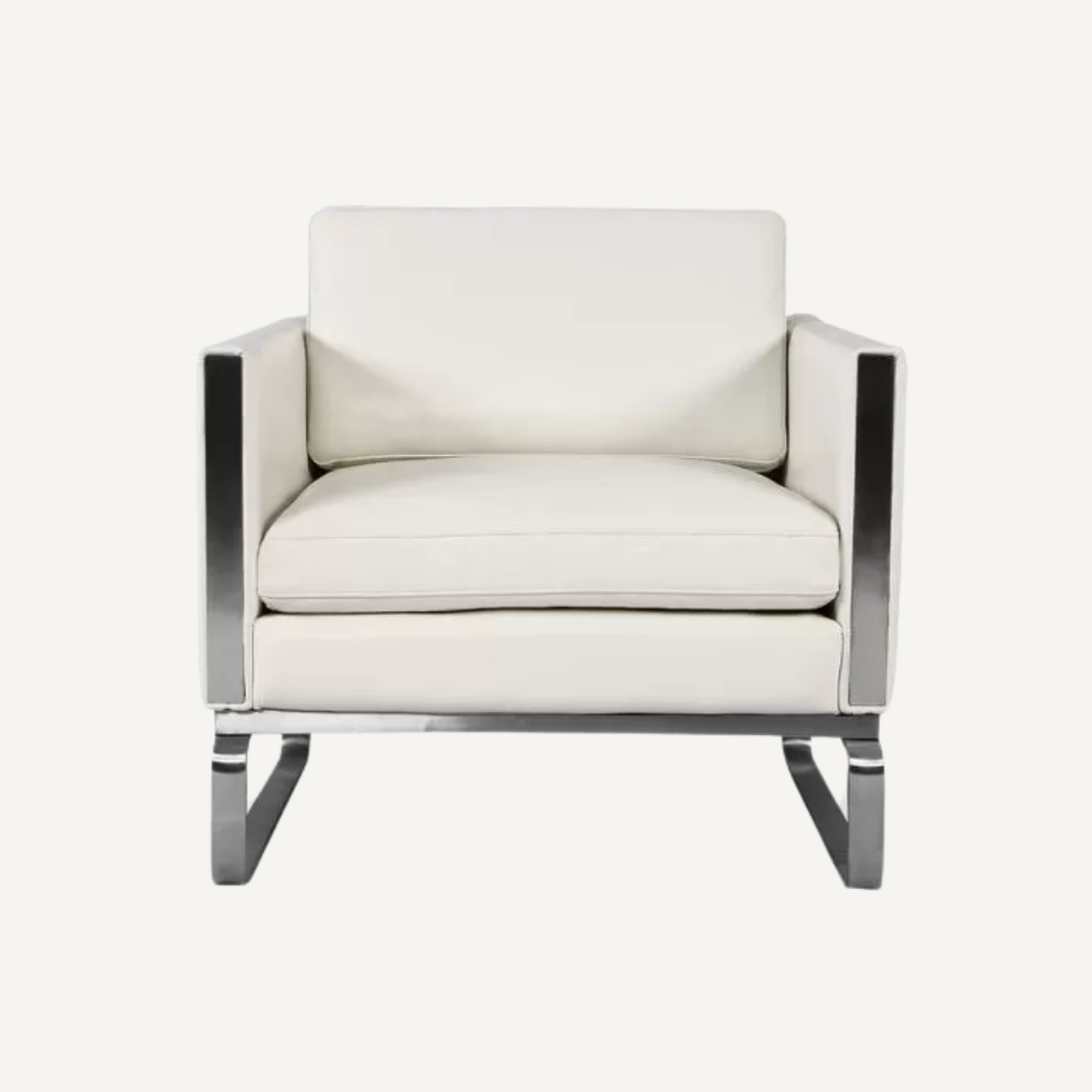 Trapeze armchair
