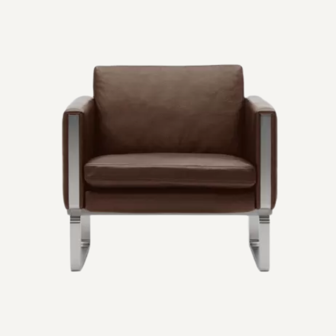 Trapeze armchair
