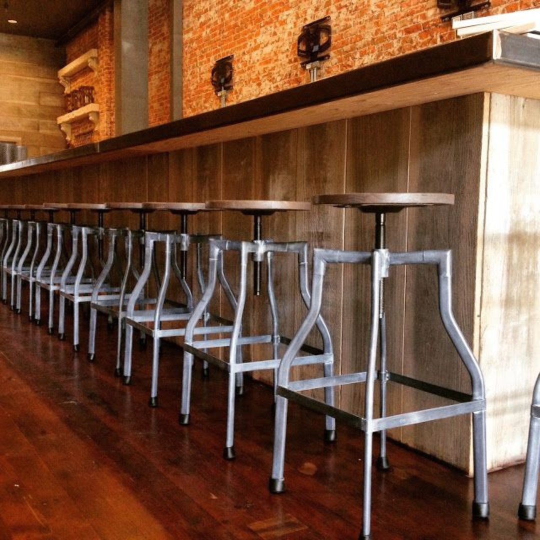 Turner industrial stool