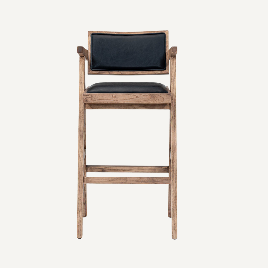 Vintos wooden bar chair