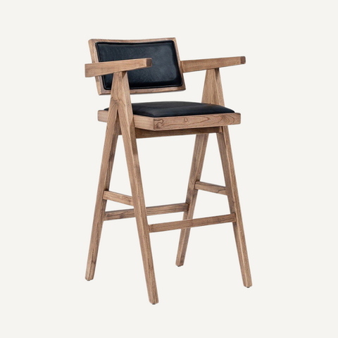 Vintos wooden bar chair