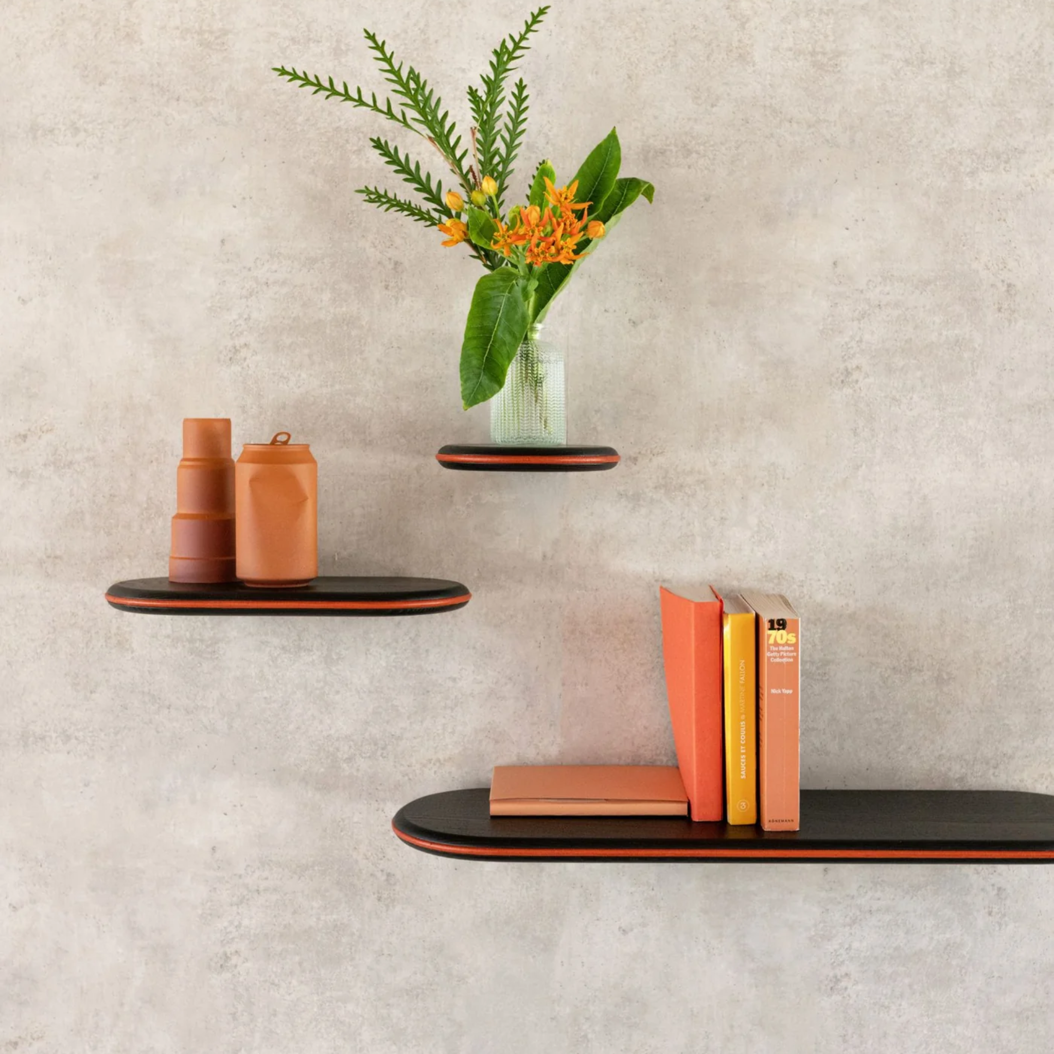 Waly designer wall shelves - Mlle Jo