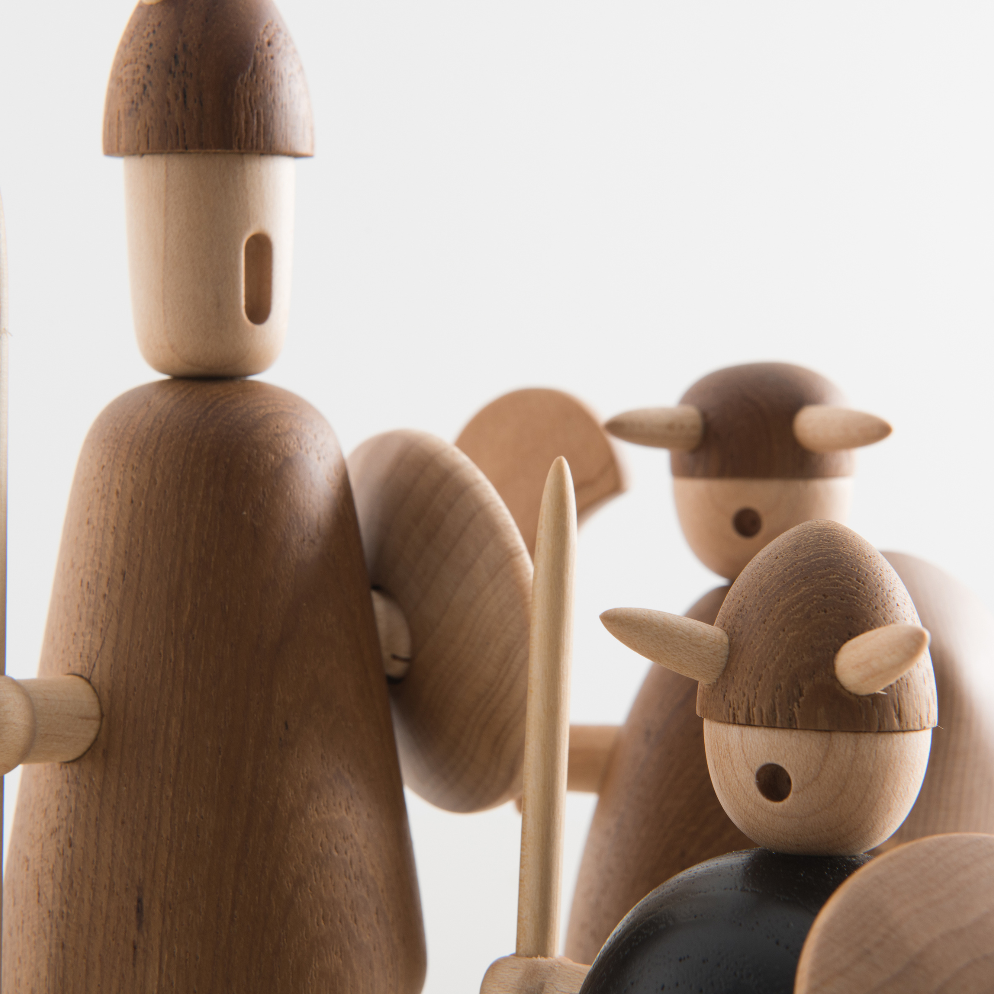 Wooden Vickings of Denmark inspiration Jacob Jensen