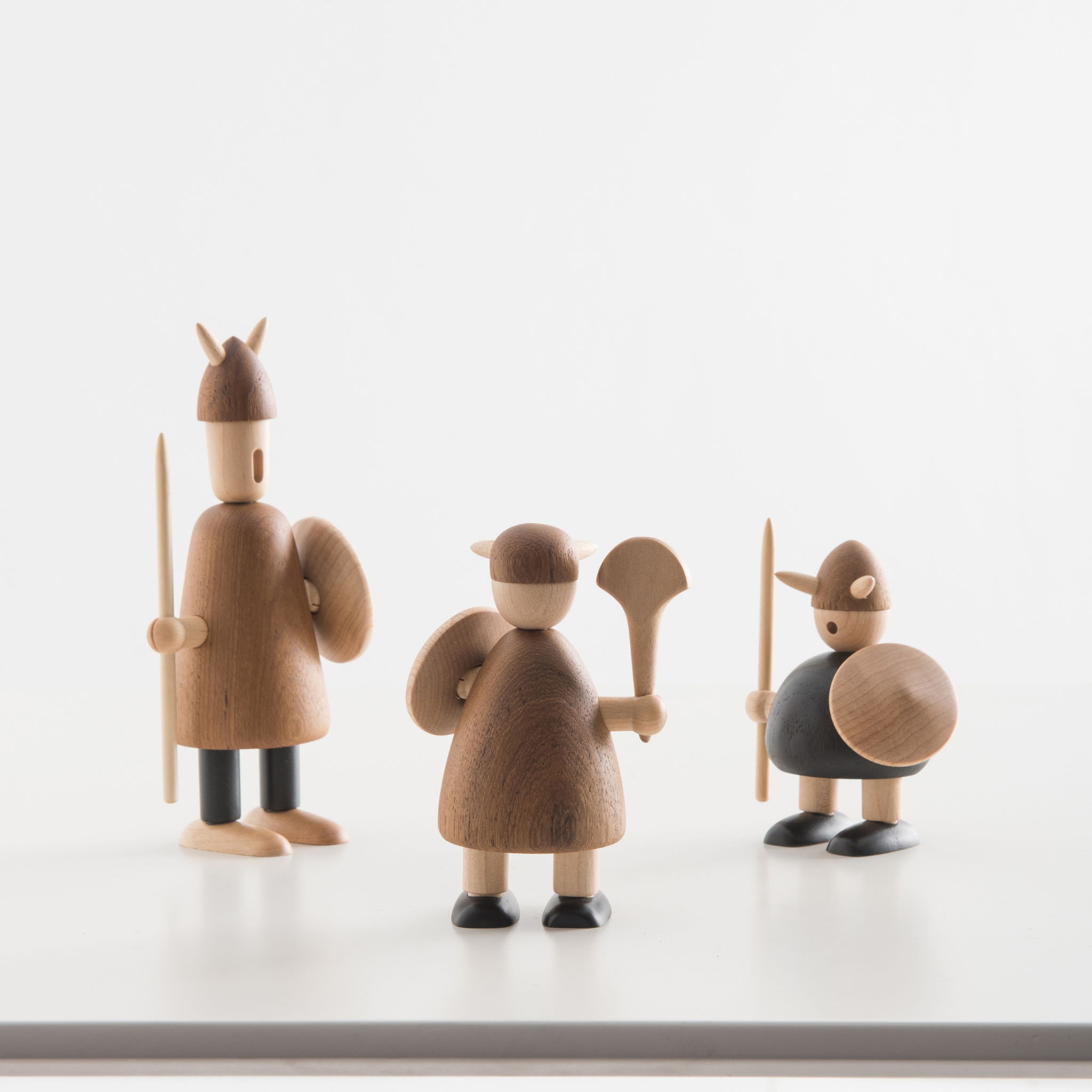 Wooden Vickings of Denmark inspiration Jacob Jensen