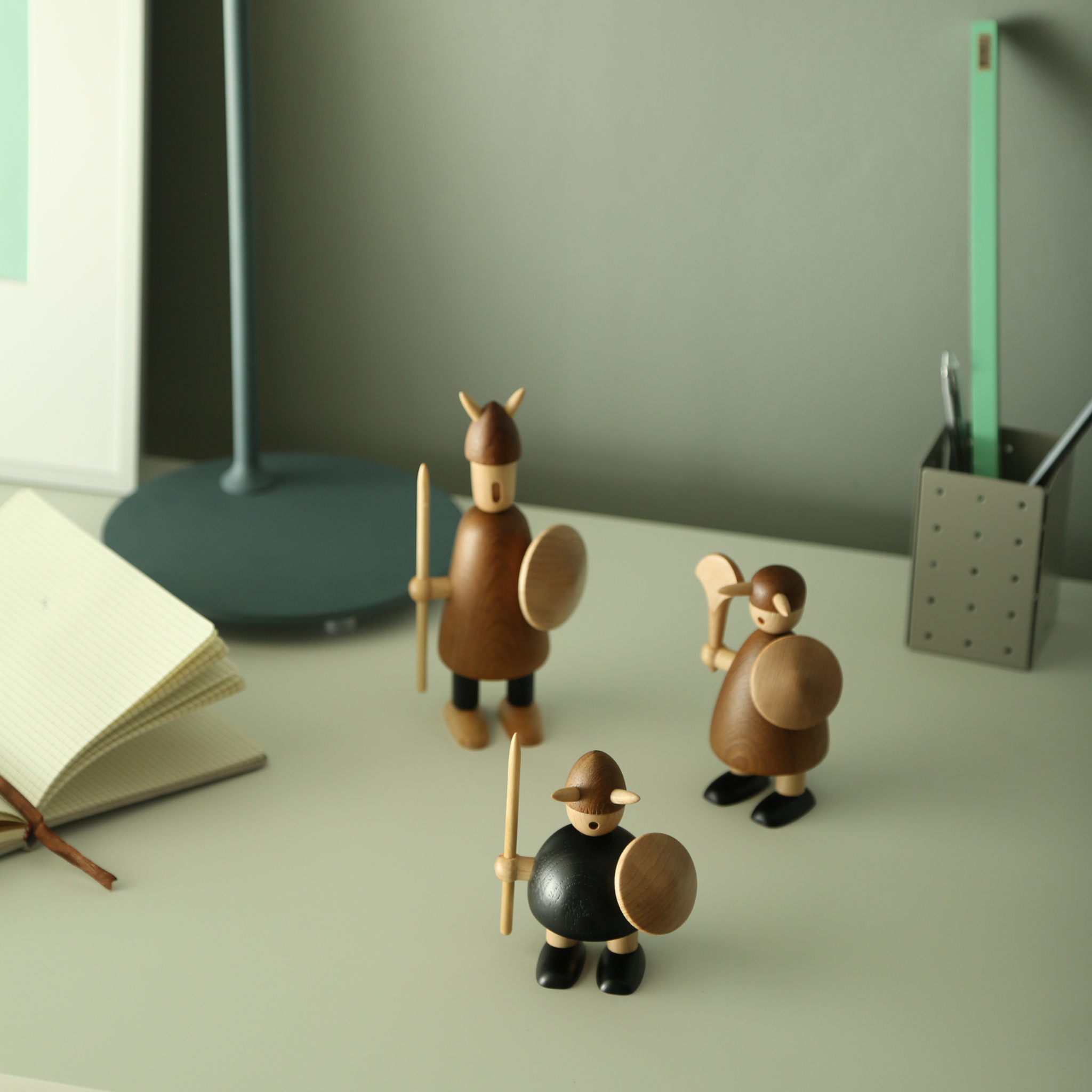 Wooden Vickings of Denmark inspiration Jacob Jensen