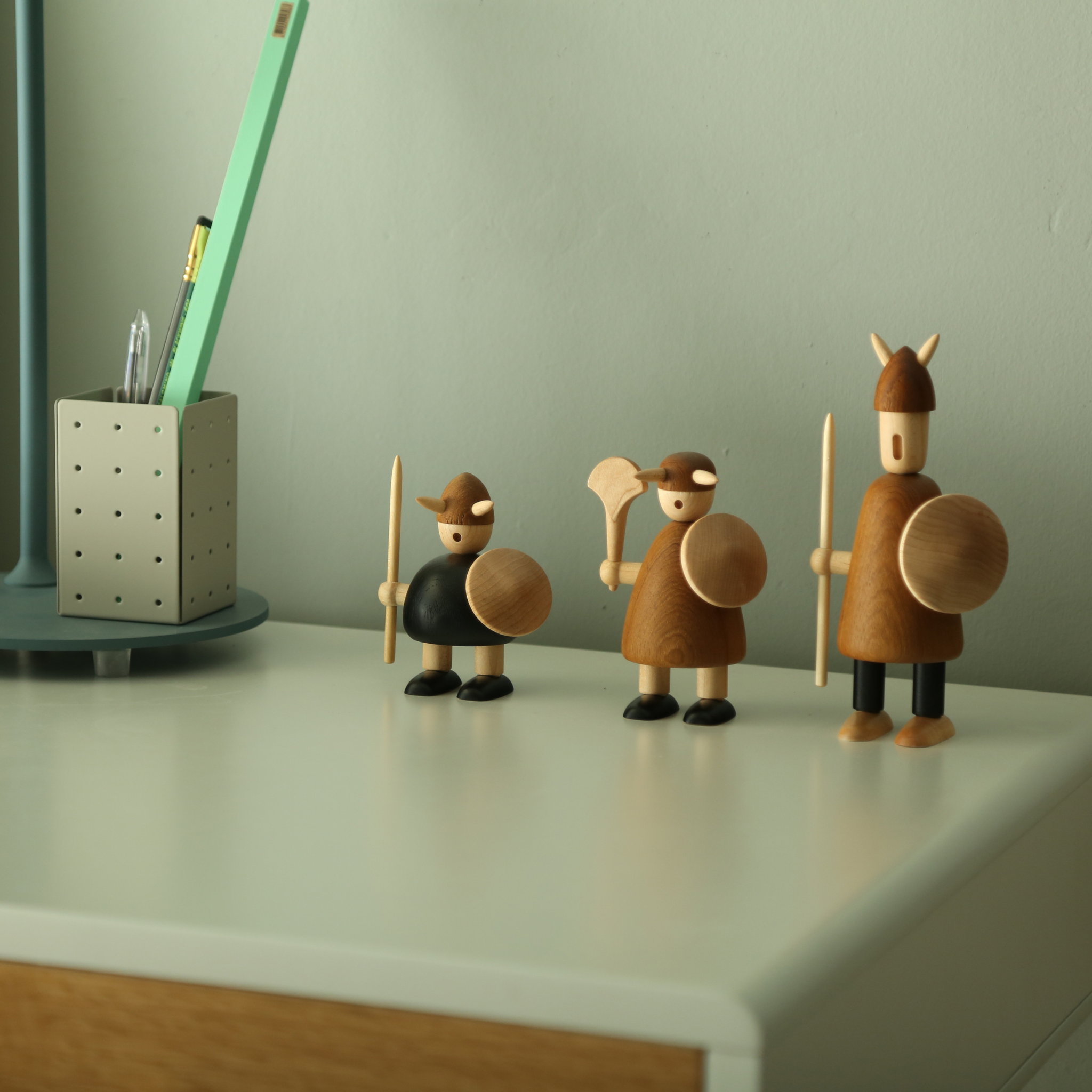 Wooden Vickings of Denmark inspiration Jacob Jensen