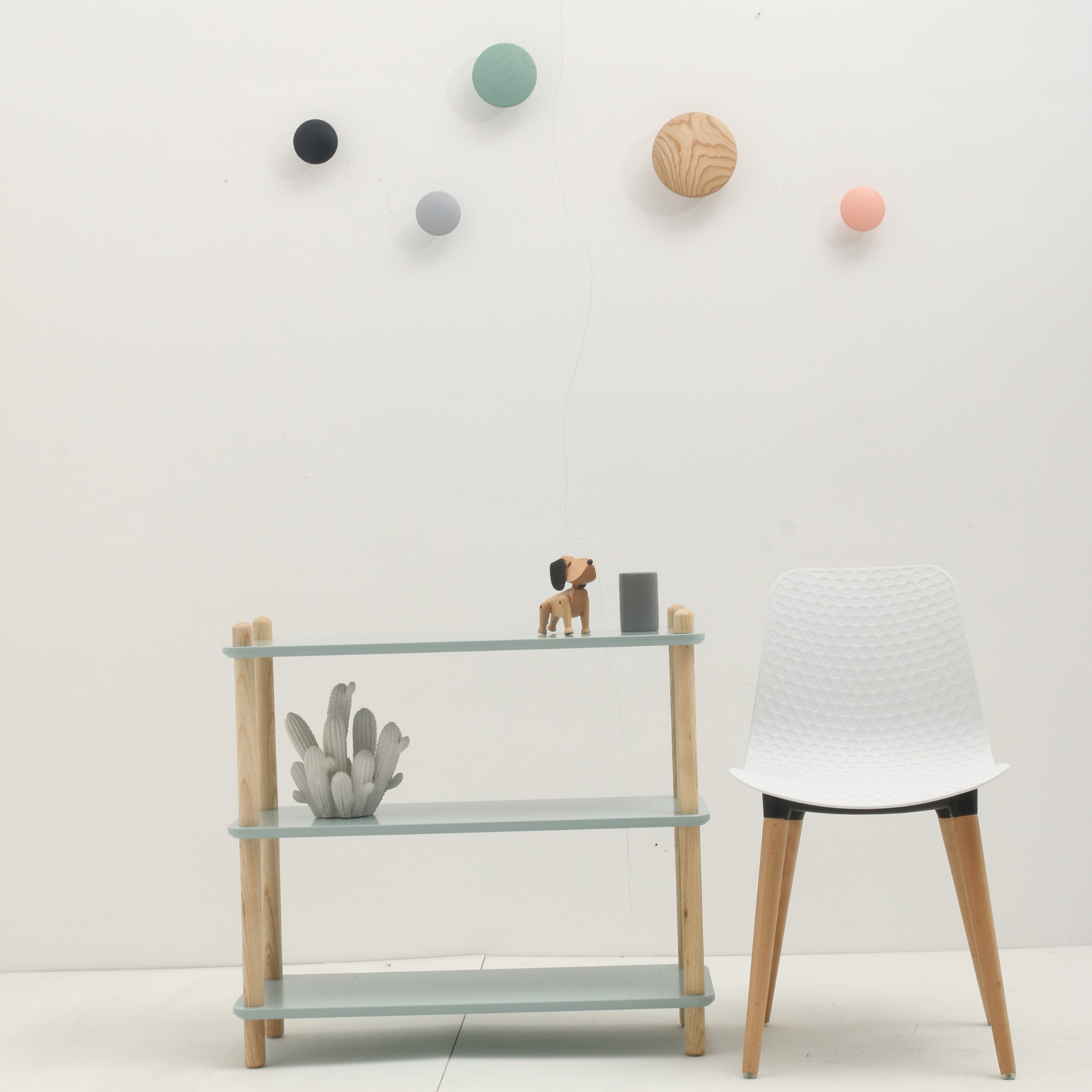 Wooden Wall Clothes Hanger