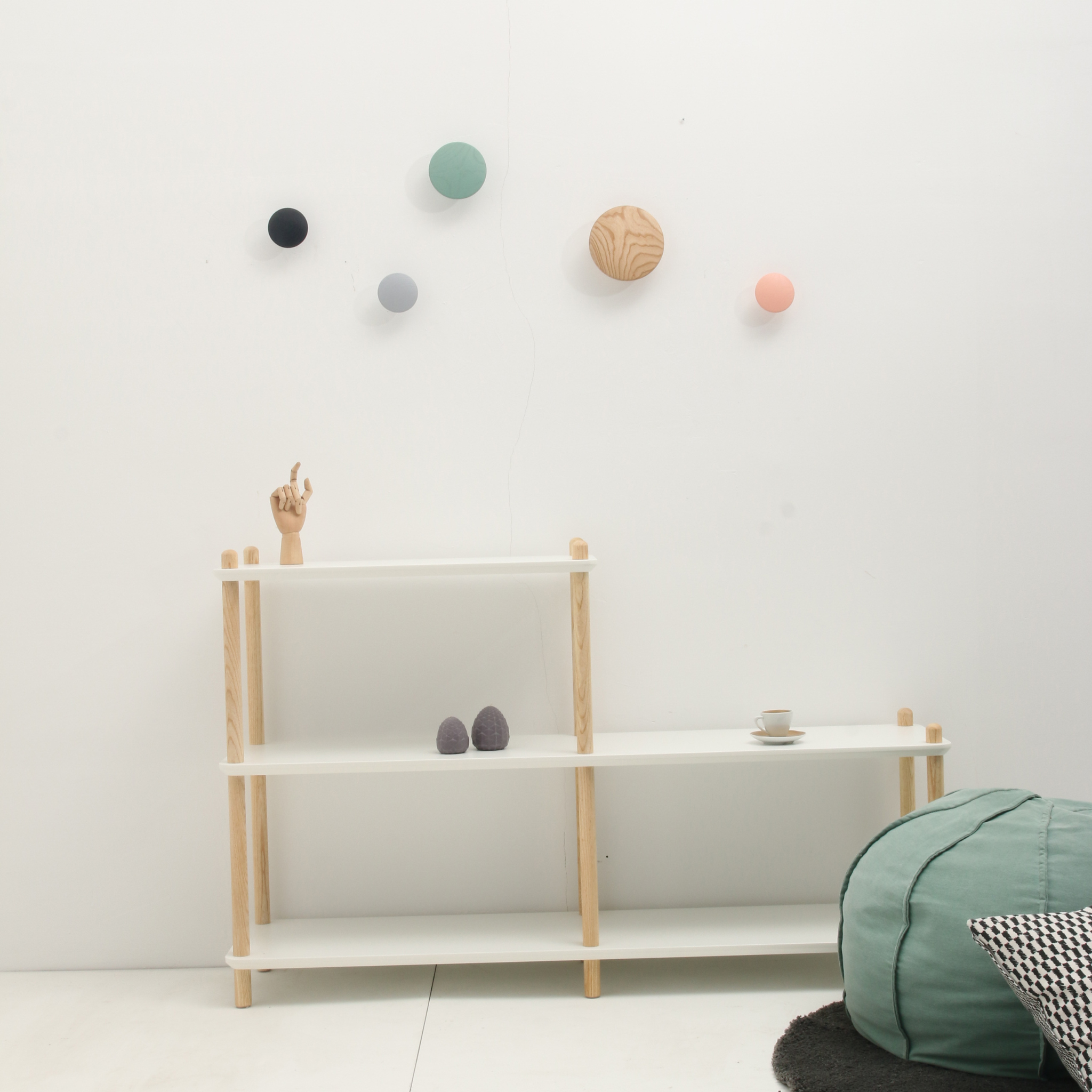 Wooden Wall Clothes Hanger