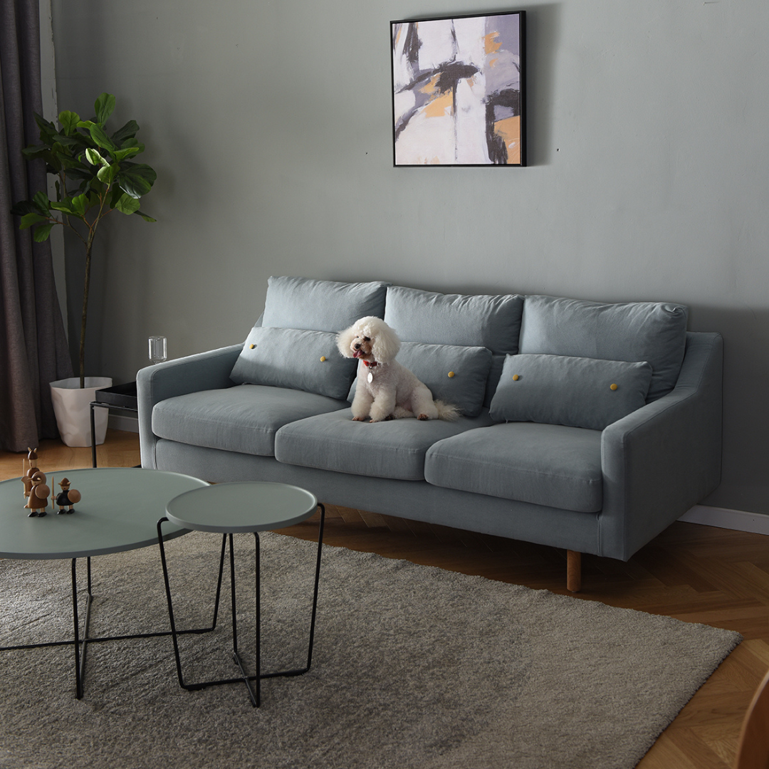 Wooden and metal coffee table - Nalani