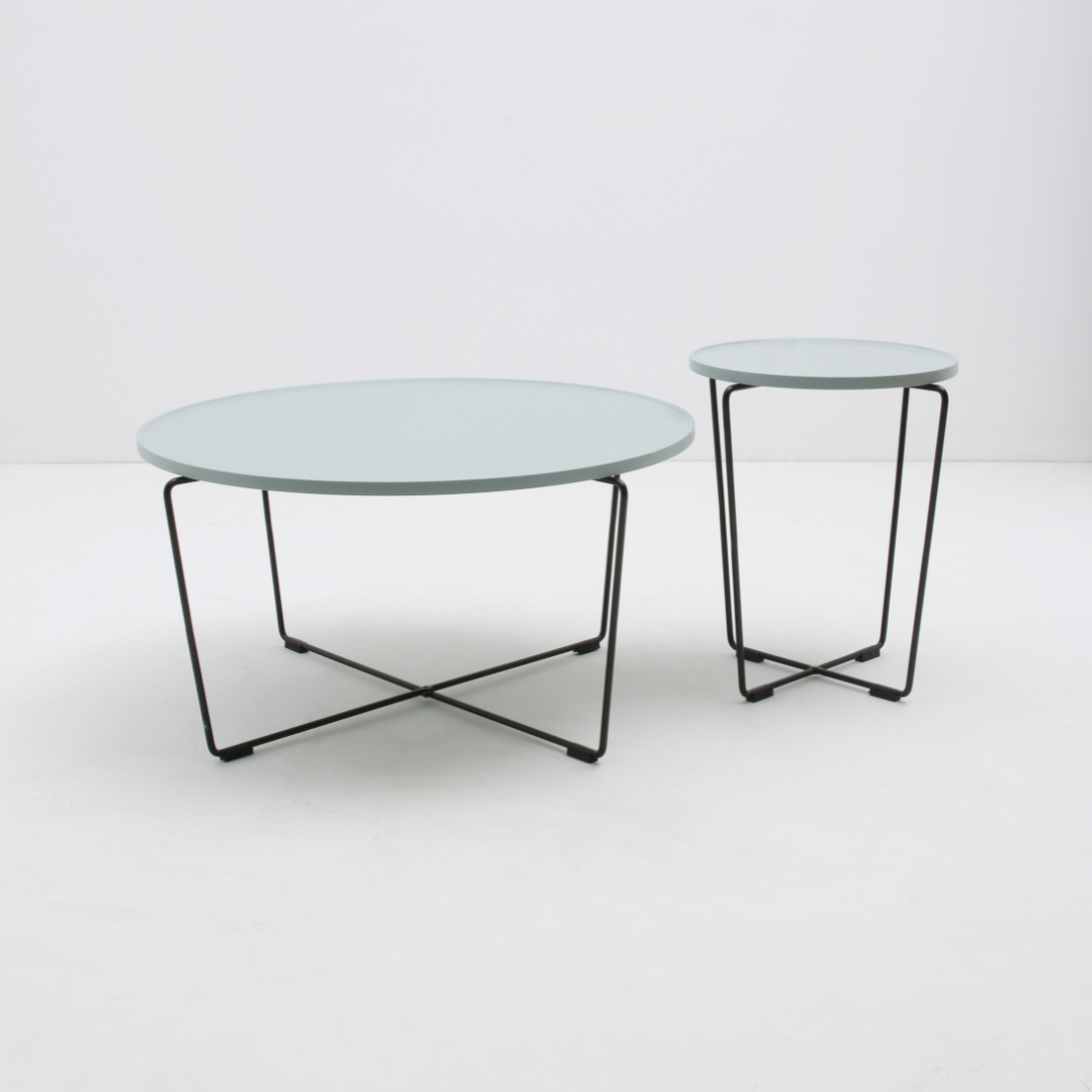 Wooden and metal coffee table - Nalani