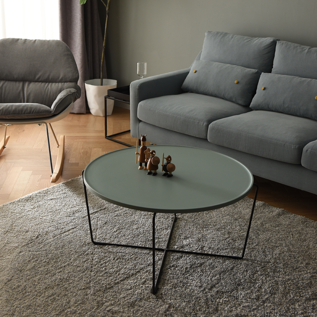 Wooden and metal coffee table - Nalani