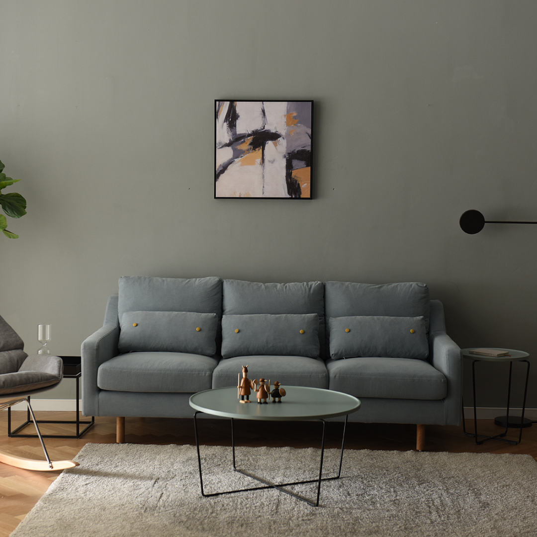 Wooden and metal coffee table - Nalani