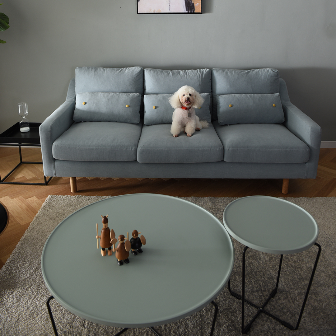 Wooden and metal coffee table - Noelani