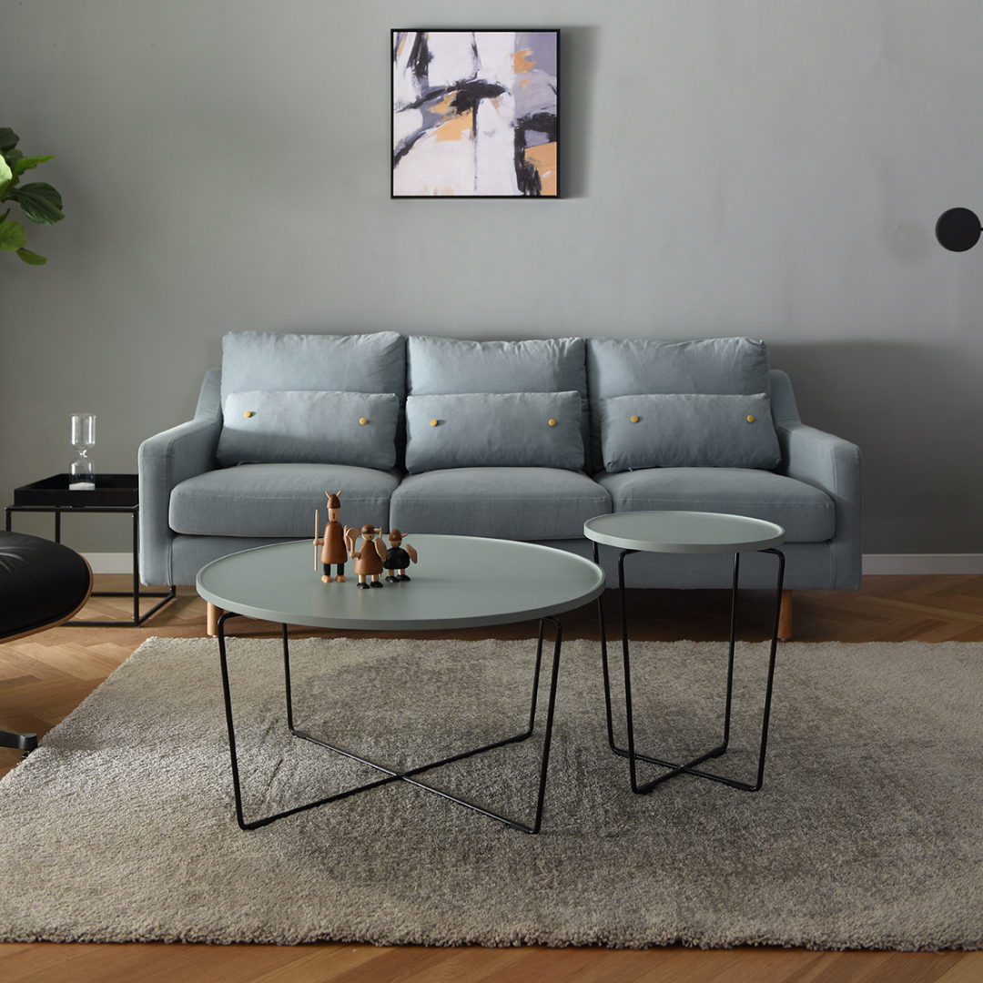 Wooden and metal coffee table - Noelani