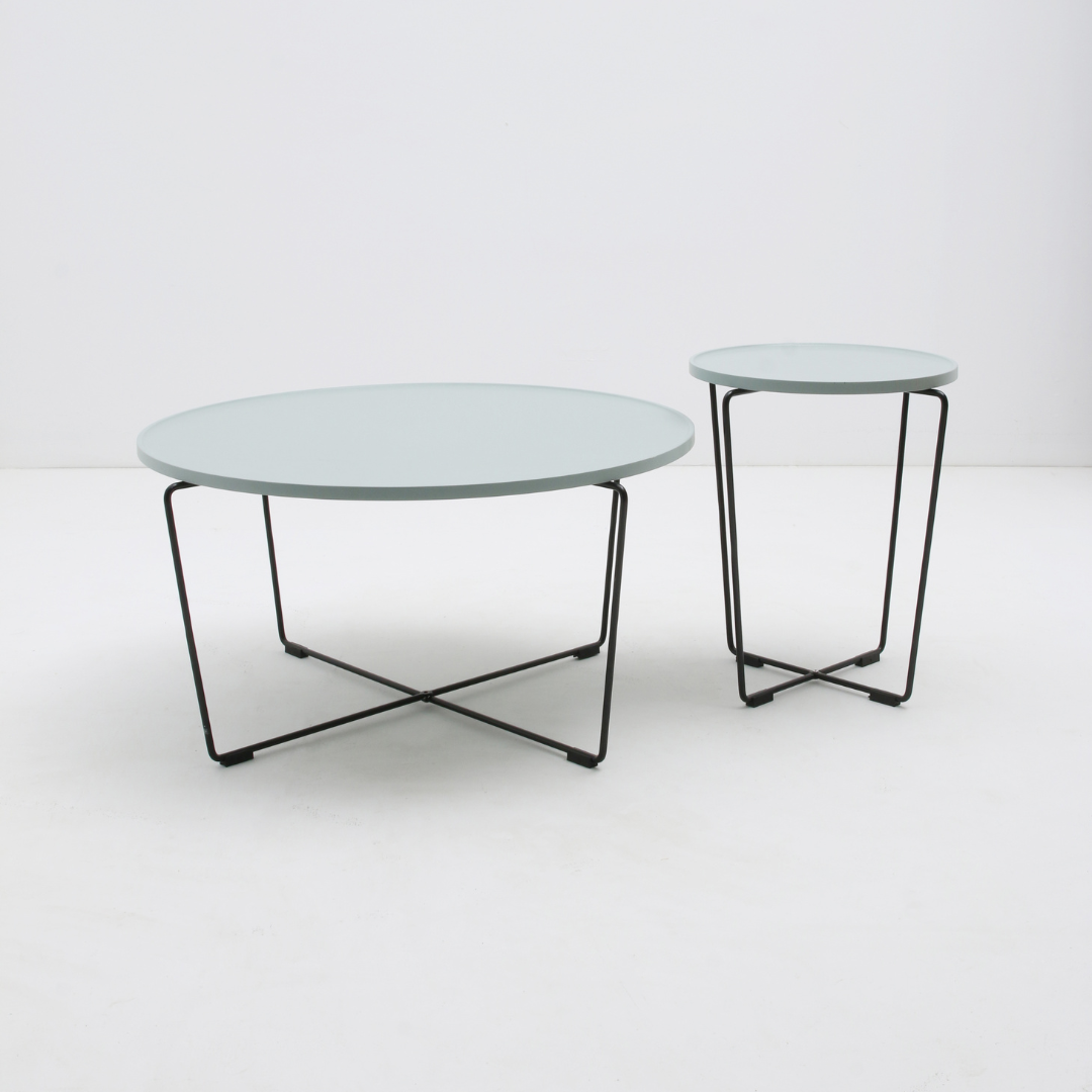 Wooden and metal coffee table - Noelani