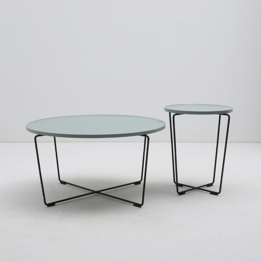 Wooden and metal coffee table - Noelani