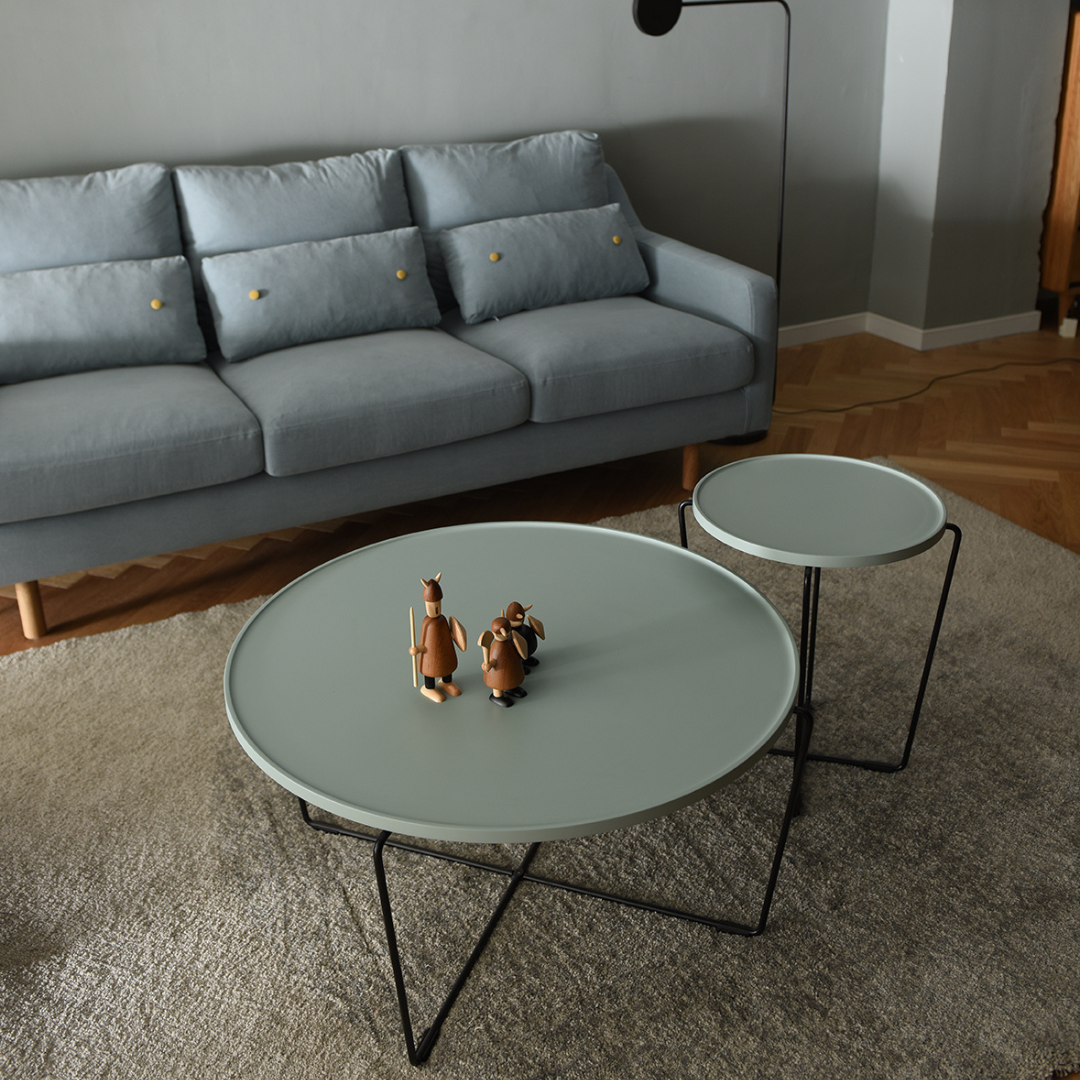 Wooden and metal coffee table - Noelani