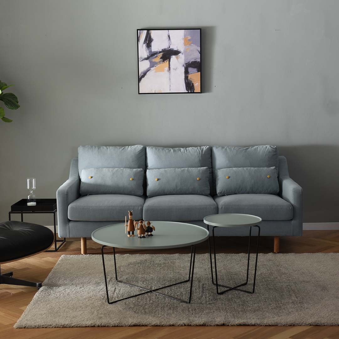 Wooden and metal coffee table - Noelani