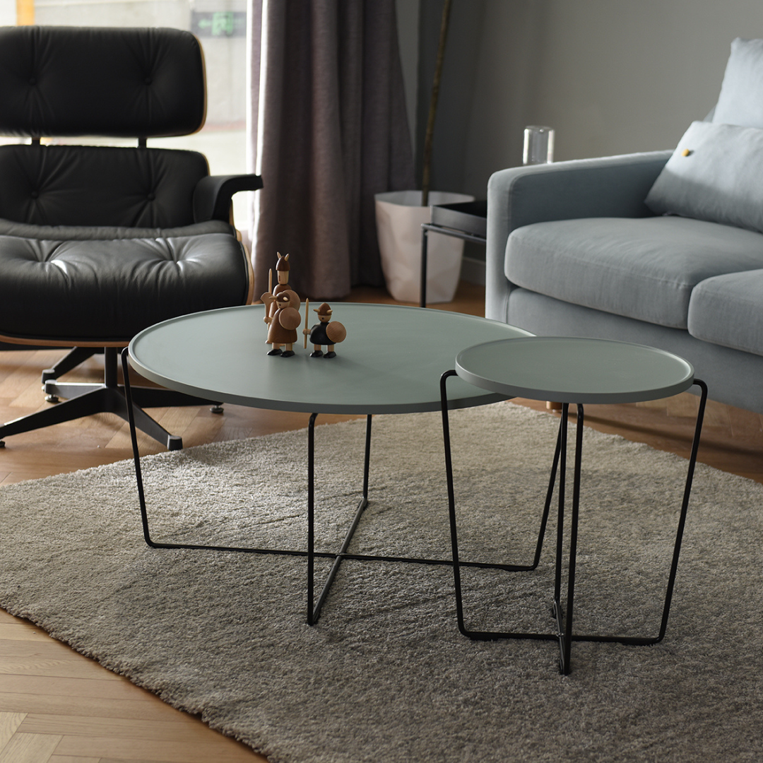 Wooden and metal coffee table - Noelani