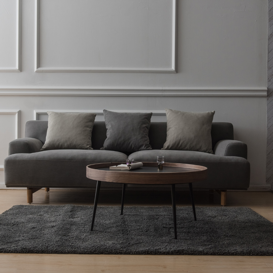 Wooden and metal trundle table - Atlas