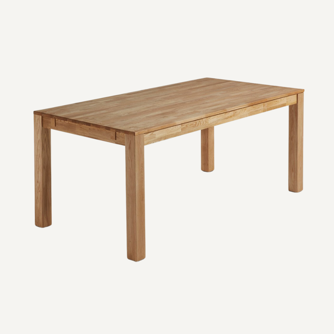 Wooden rectangular table Classica