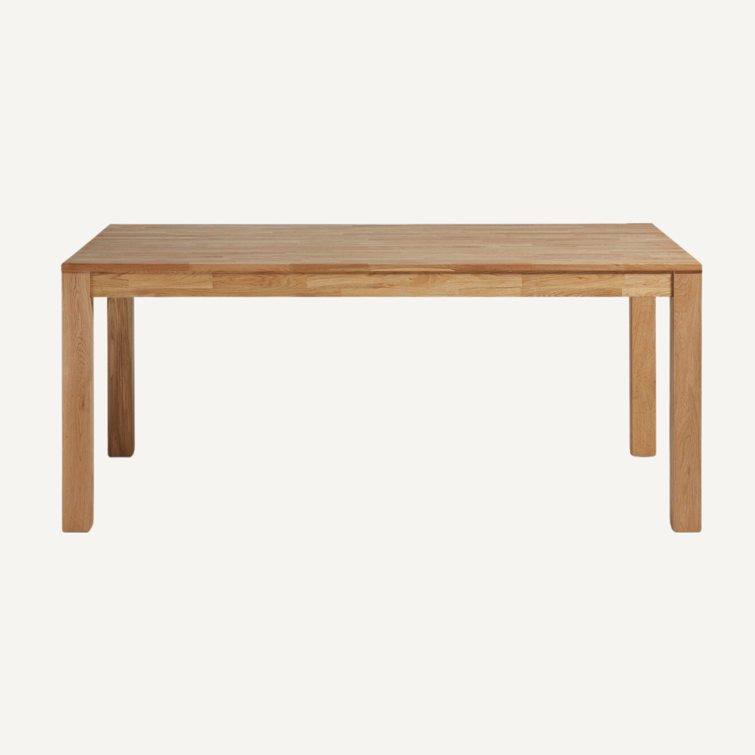 Wooden rectangular table Classica