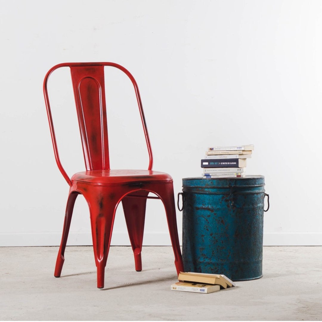 LIX chair in antique metal