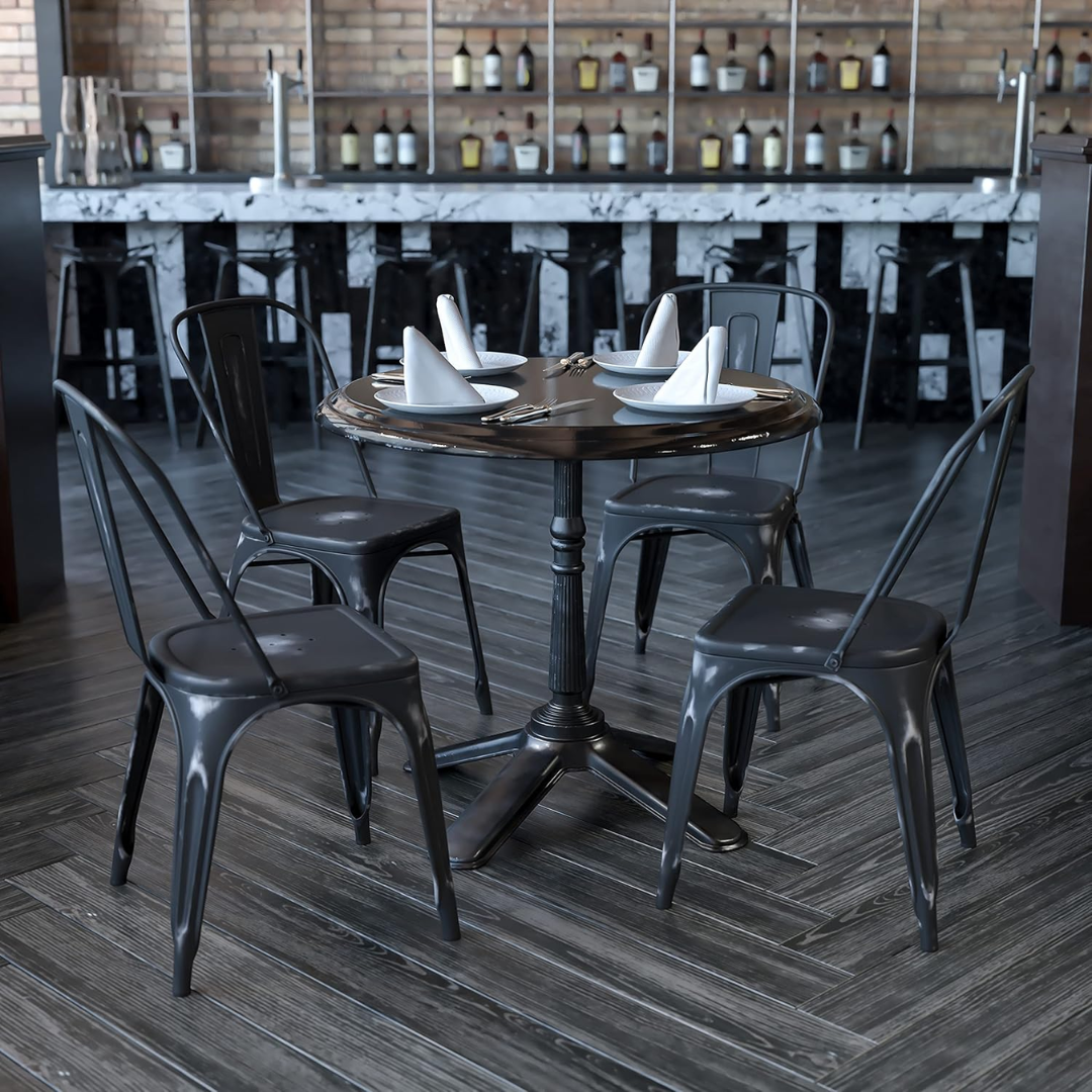 LIX chair in antique metal