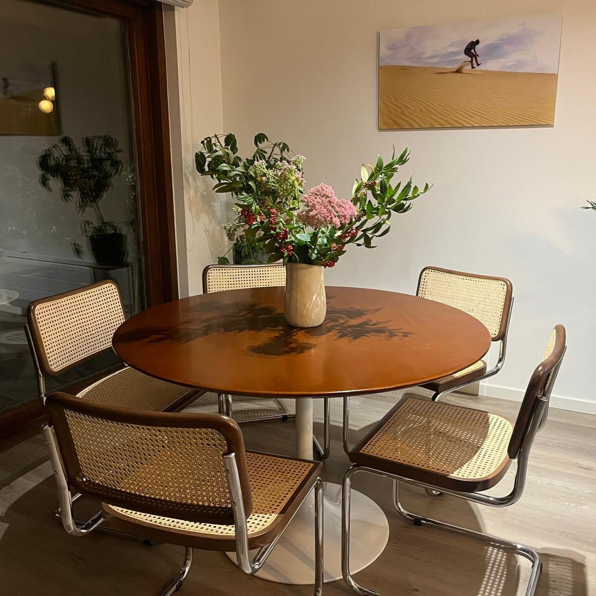 Tulip Wooden round Table