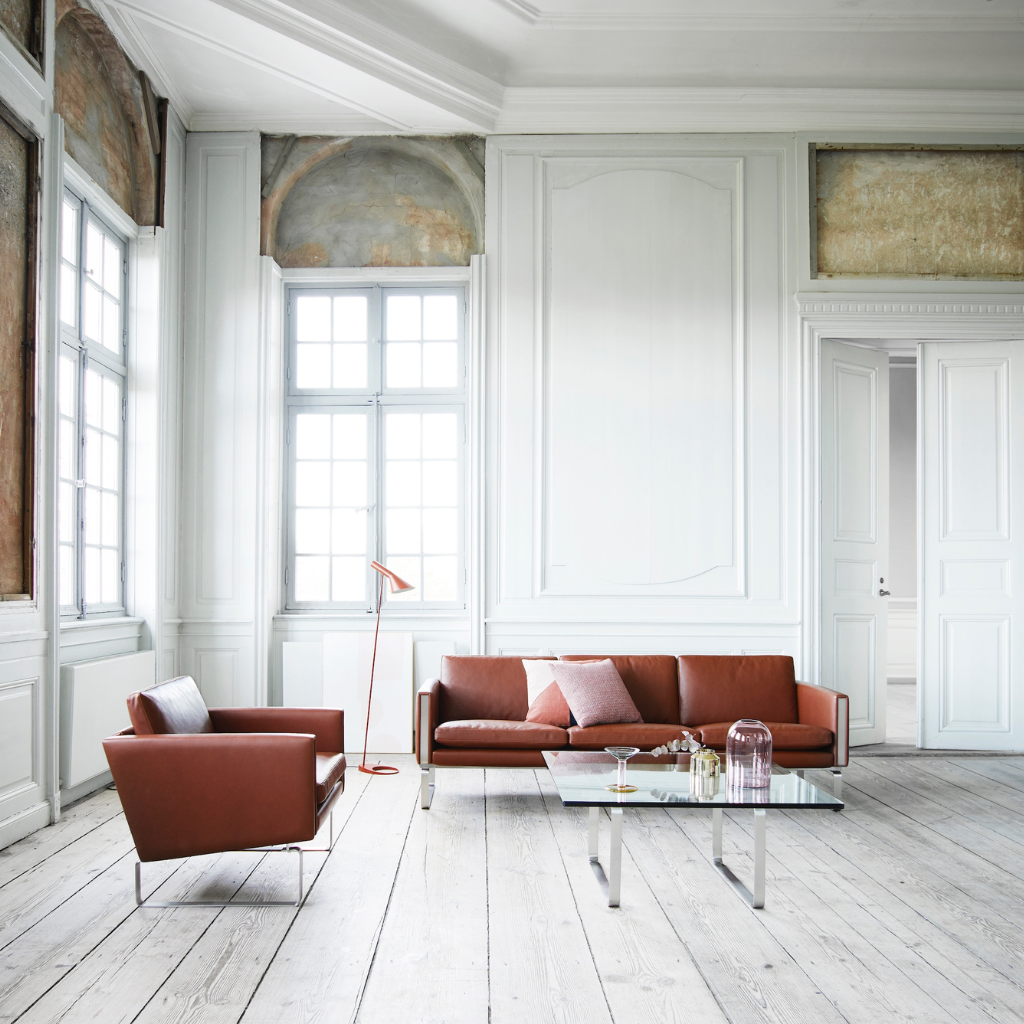 Trapeze 2 seater sofa