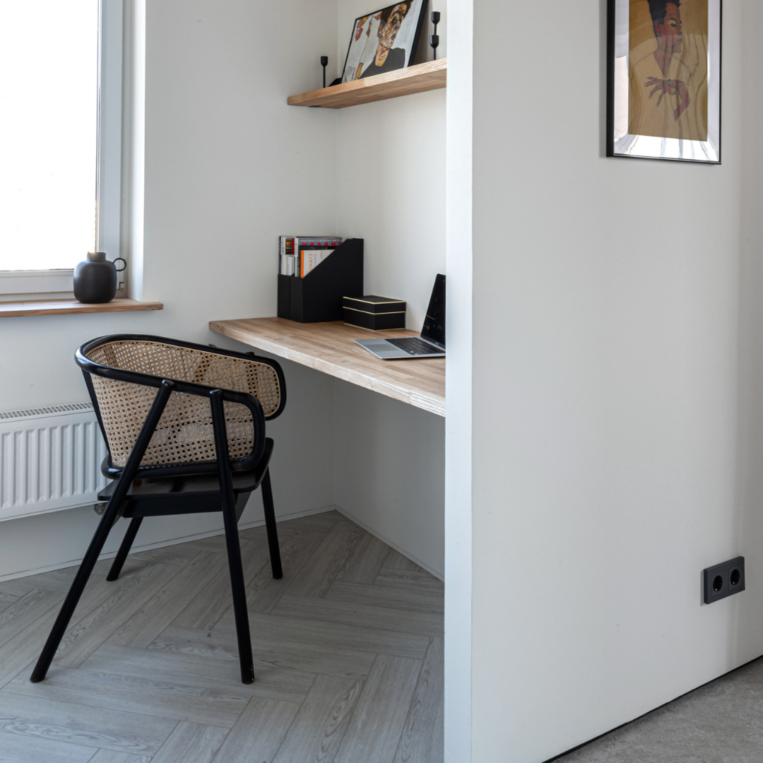 Eloise rattan and wood armchair