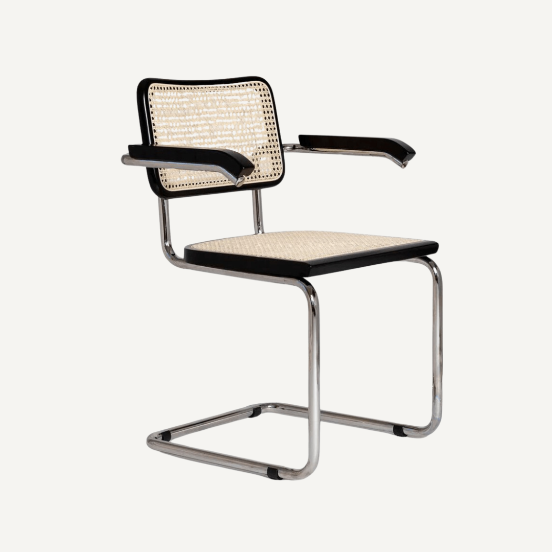 Rattan Cesca Chair with armrests