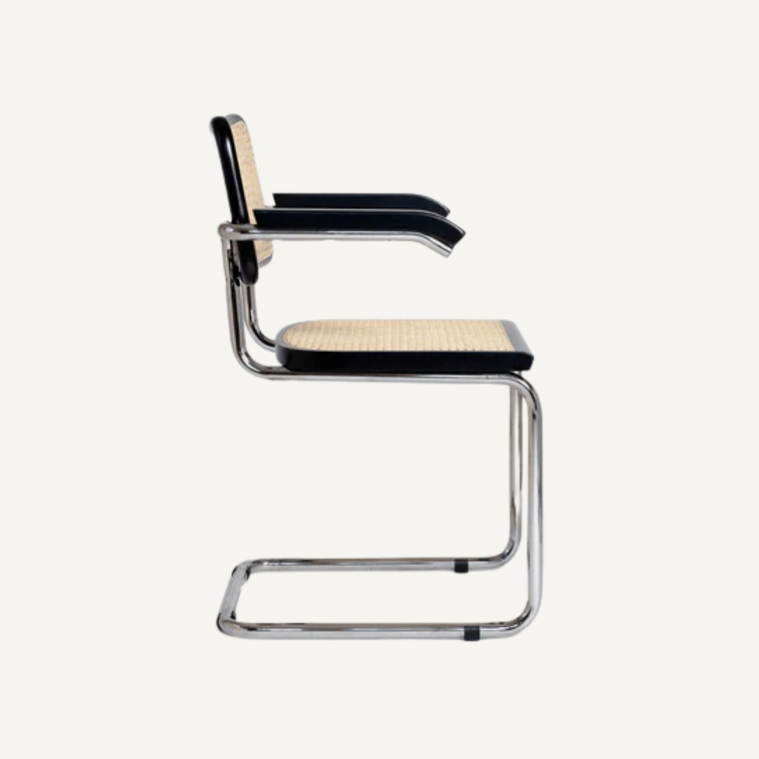 Rattan Cesca Chair with armrests