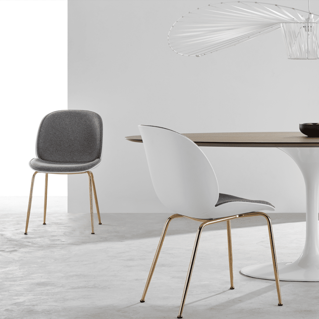 Plastic and Fabric chair Bella