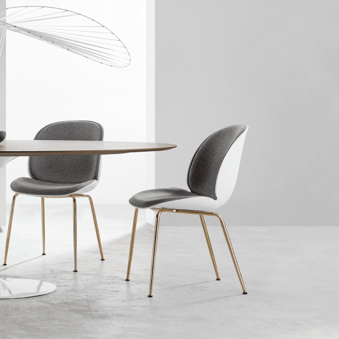 Plastic and Fabric chair Bella