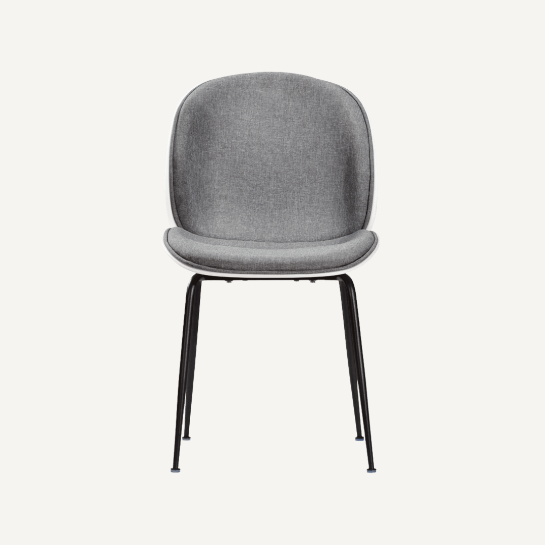 Plastic and Fabric chair Bella