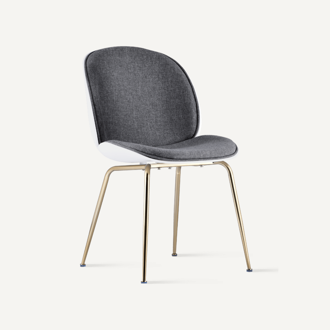 Plastic and Fabric chair Bella