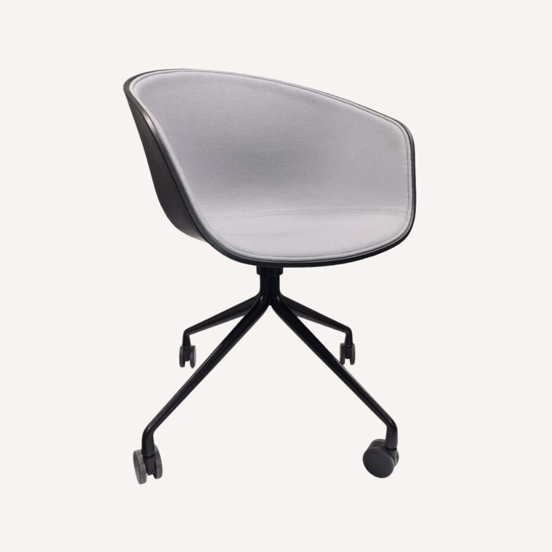 Urban office chair - plastic and fabric