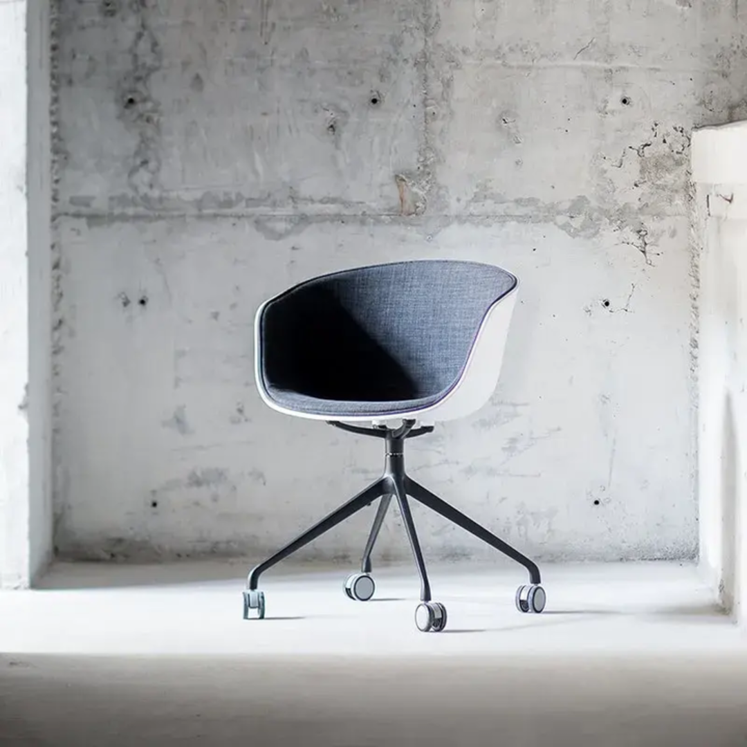 Urban office chair - plastic and fabric