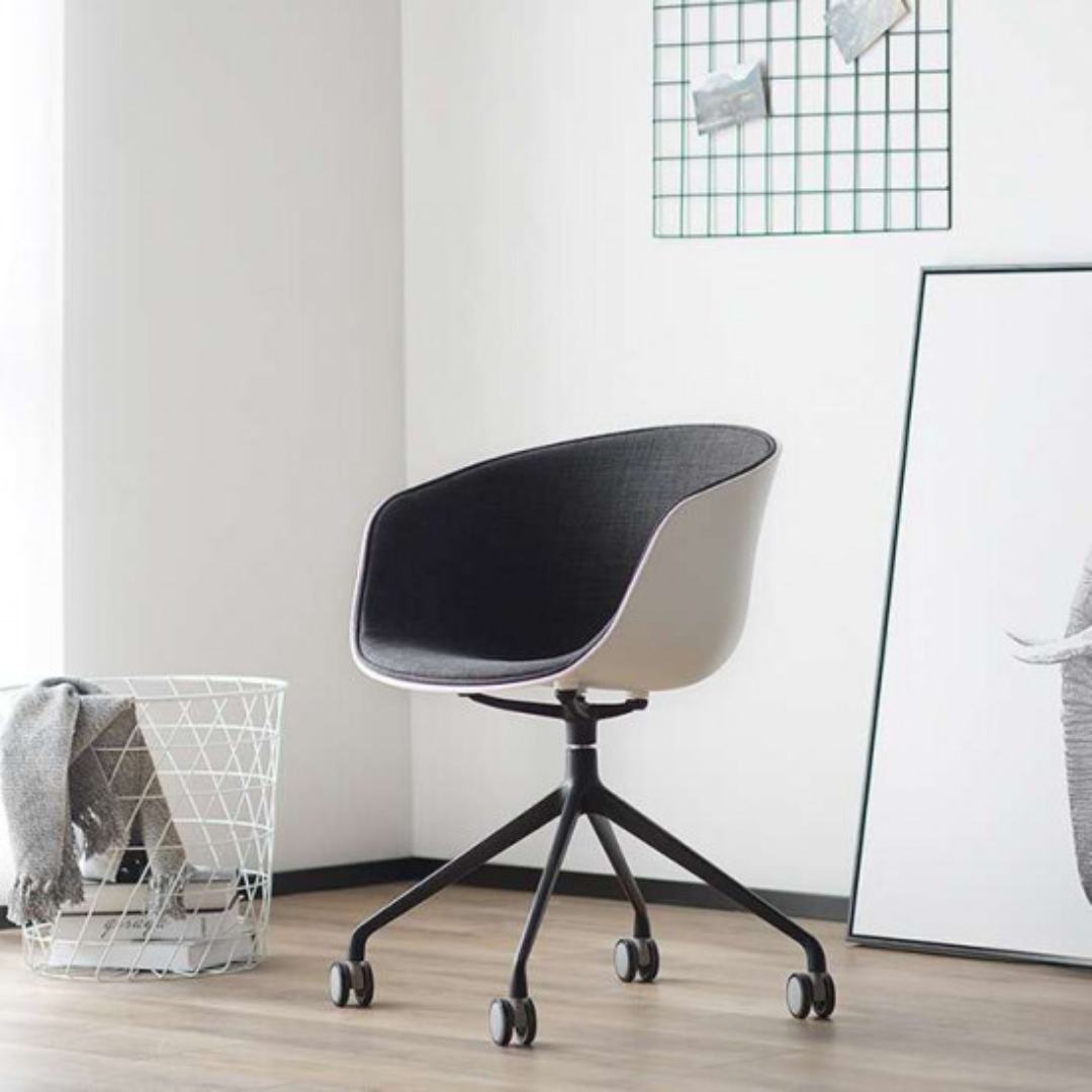 Urban office chair - plastic and fabric