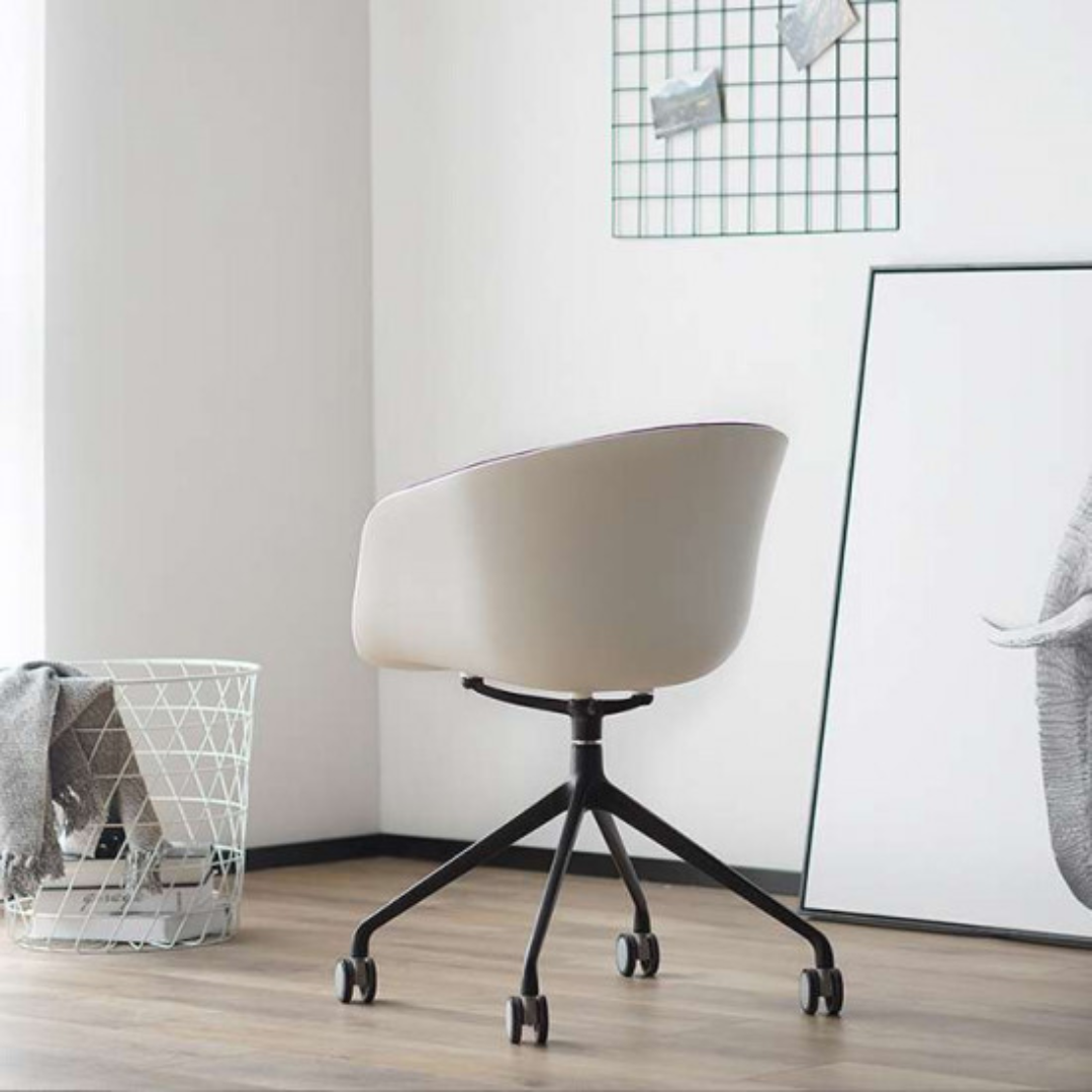 Urban office chair - plastic and fabric