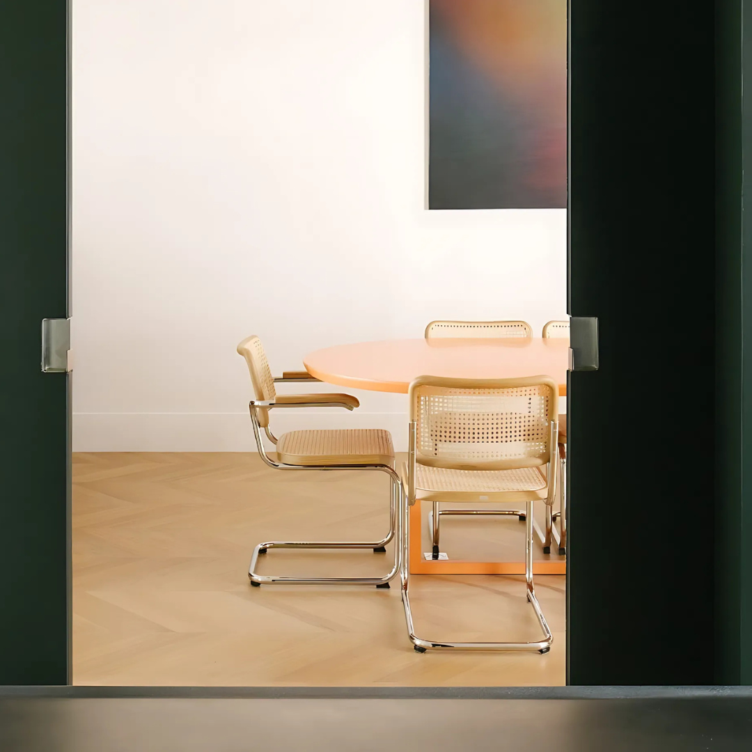 Rattan Cesca Chair with armrests