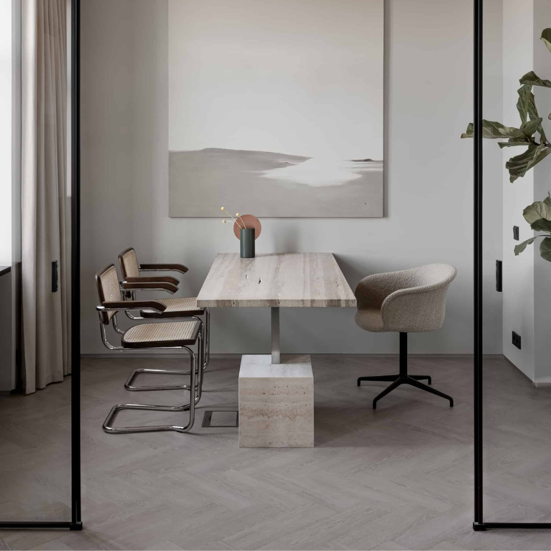 Rattan Cesca Chair with armrests