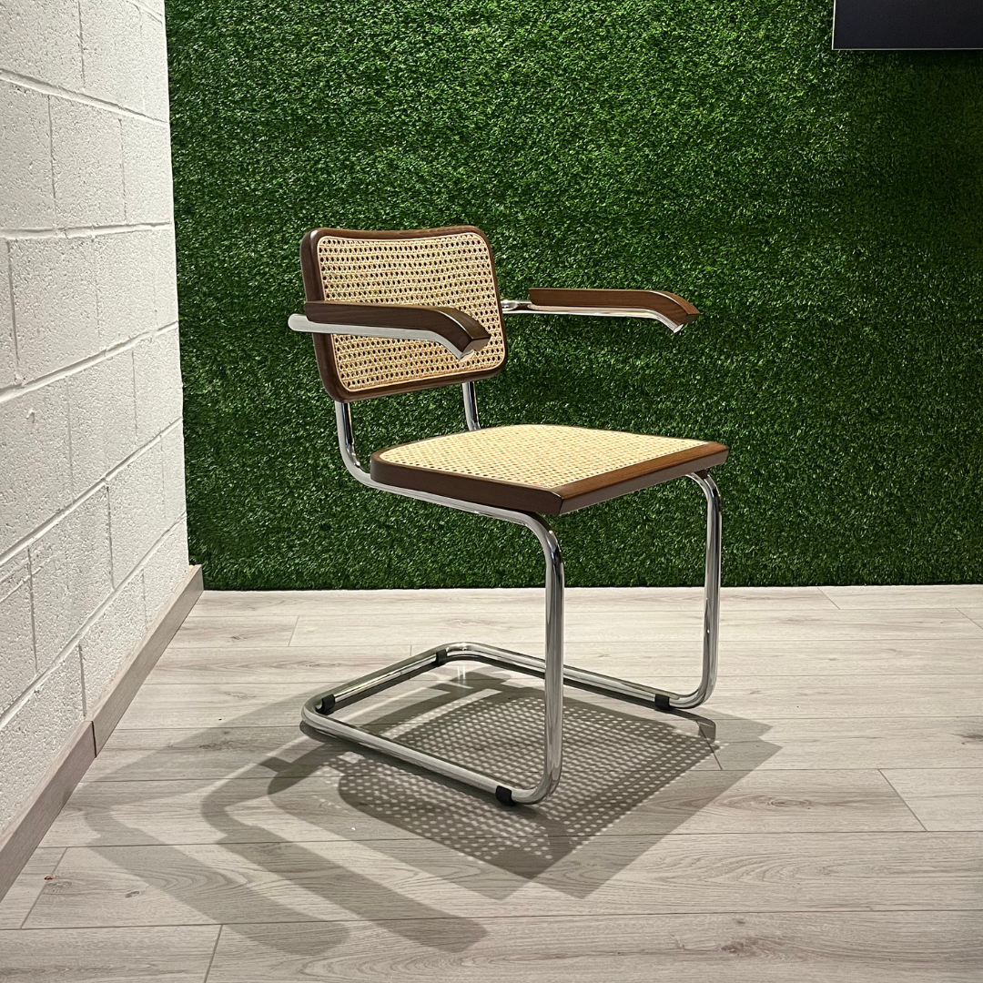 Rattan Cesca Chair with armrests