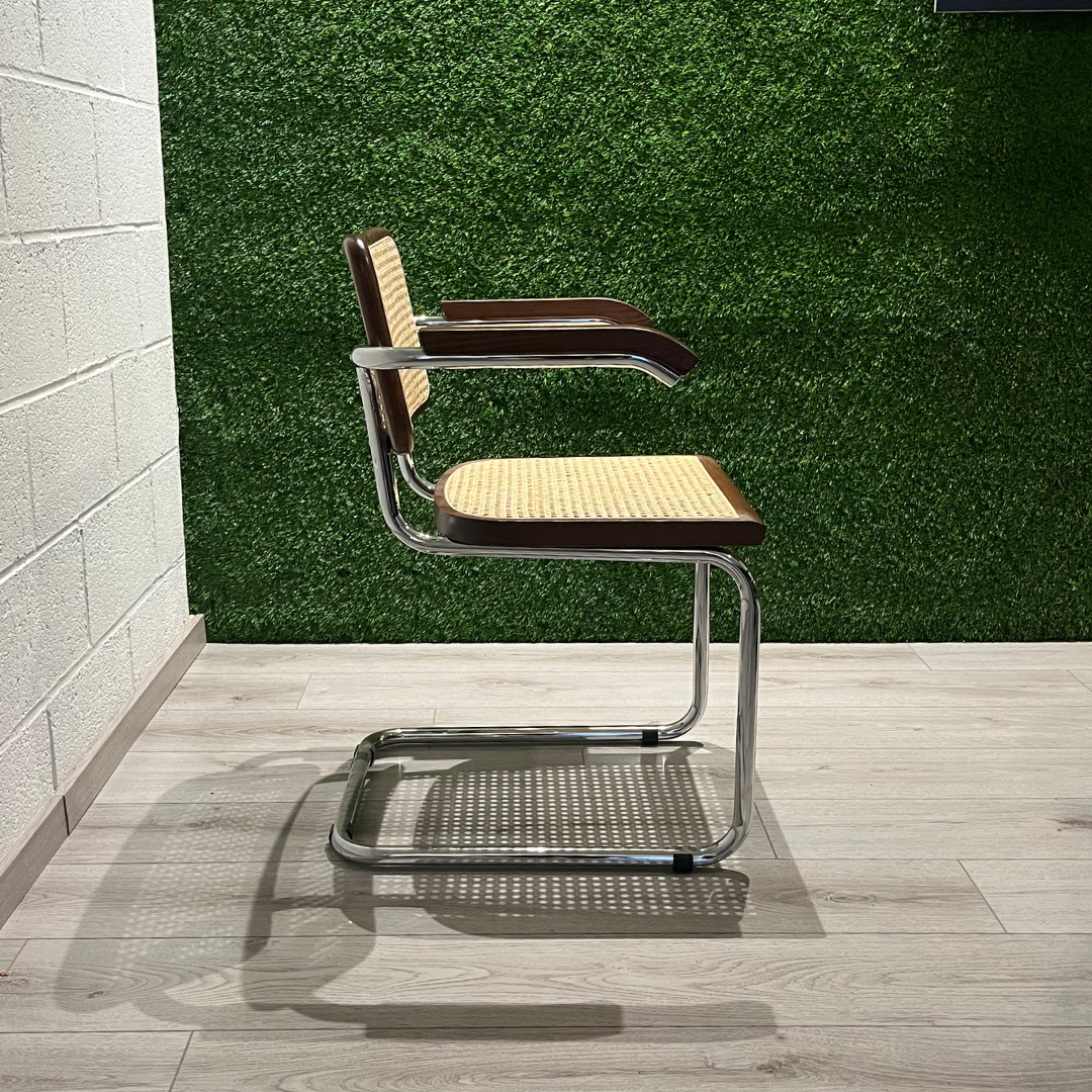 Rattan Cesca Chair with armrests