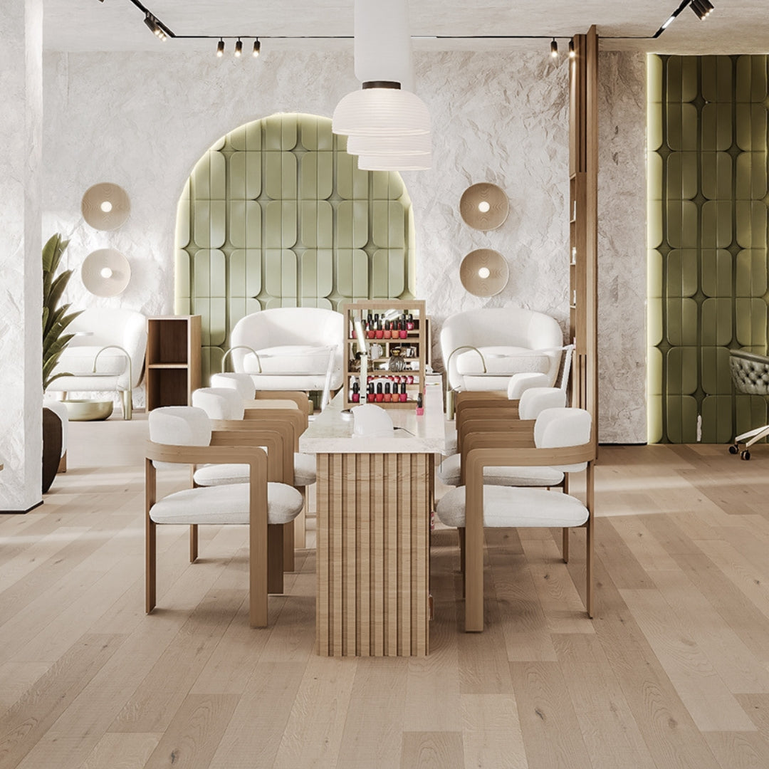 Paloma Light Walnut Wooden Chair