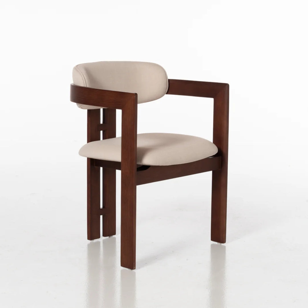 Paloma Dark Walnut Wooden Chair