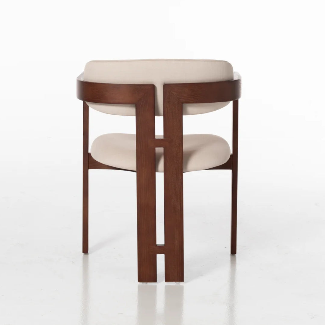 Paloma Dark Walnut Wooden Chair